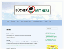 Tablet Screenshot of buechermitherz.org